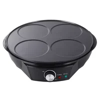 Electric Crepe And Pancake Maker Crepe Pan Machine Griddle Nonstick 12 Inch Hot Plate 2