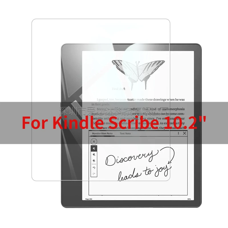 2PCSForKindleScribe102IinchScribeTemperedGlassScreen