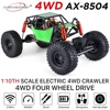 AUSTARHOBBY AX-8504 RC Car 1/10 4WD 2.4G Electric Crawler Climbing Frame Rock Buggy Chassis with Tube Roller Cage Truck Toys 1