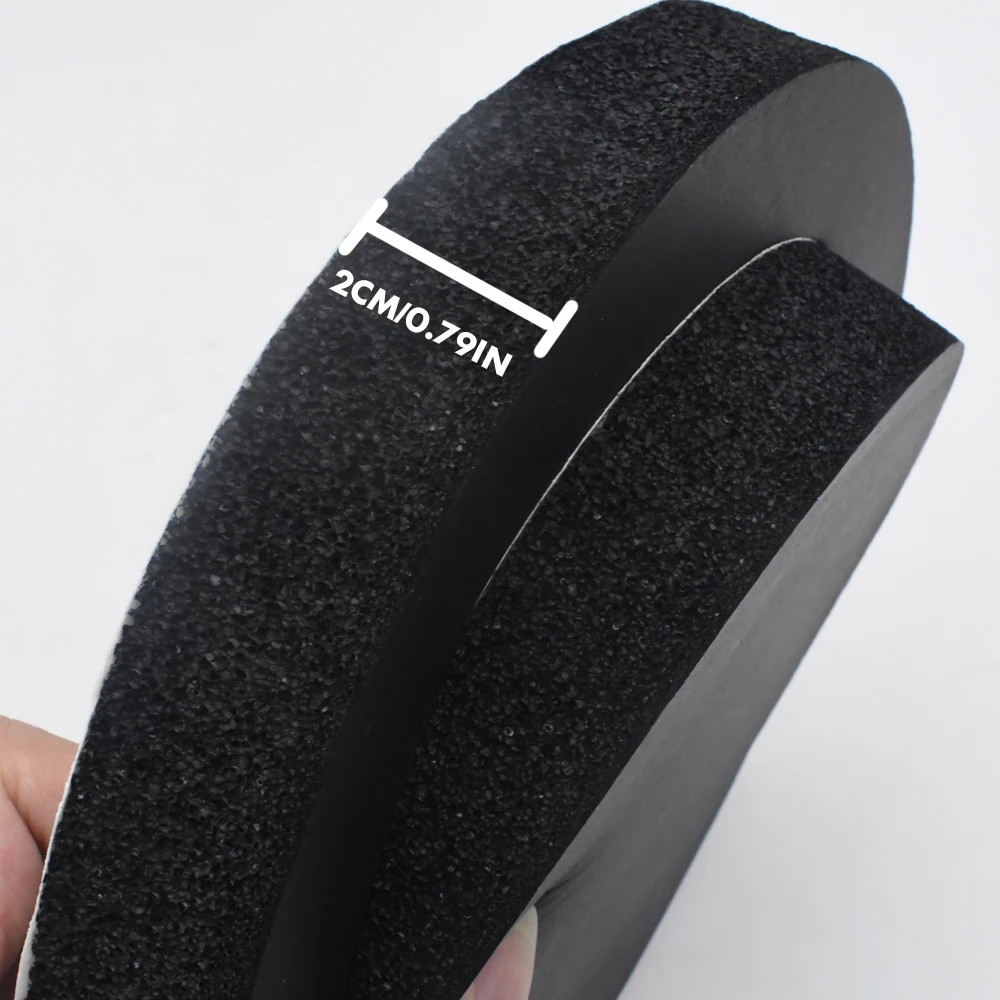 Soundproofing Cotton Sound Insulation Ring 4 5 inch Car Speaker Ring Bass Door Trim Sound Insulation Cotton Audio Speakers Insulation Ring Sound Self Adhesive Parts