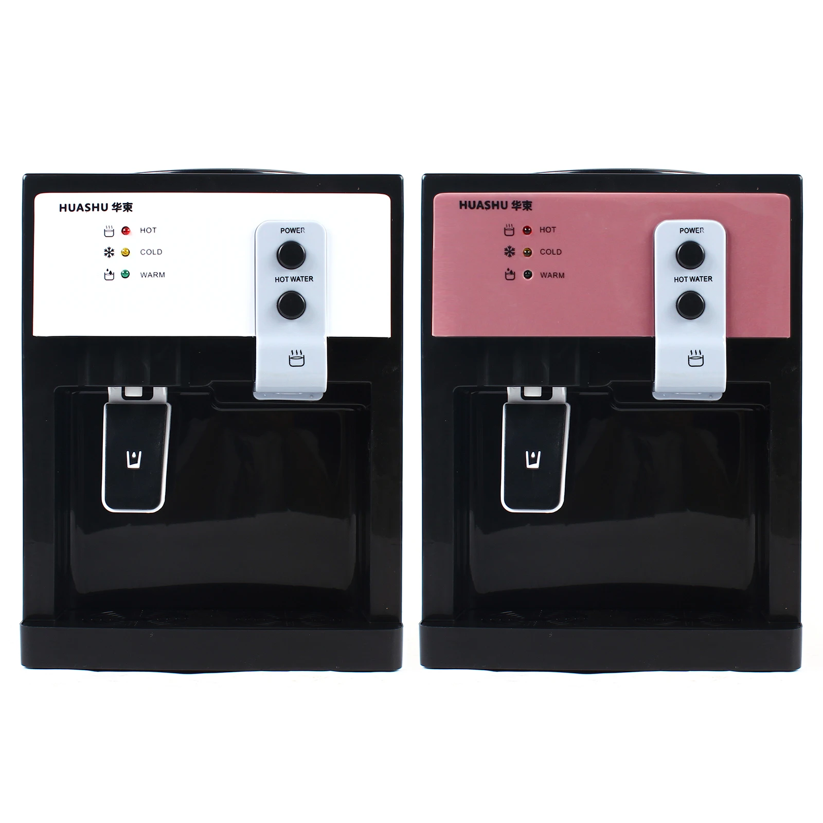 5 Gallon Top Loading Water Cooler Dispenser Countertop Hot+Cold Drinking Machine for Home Office Use 2