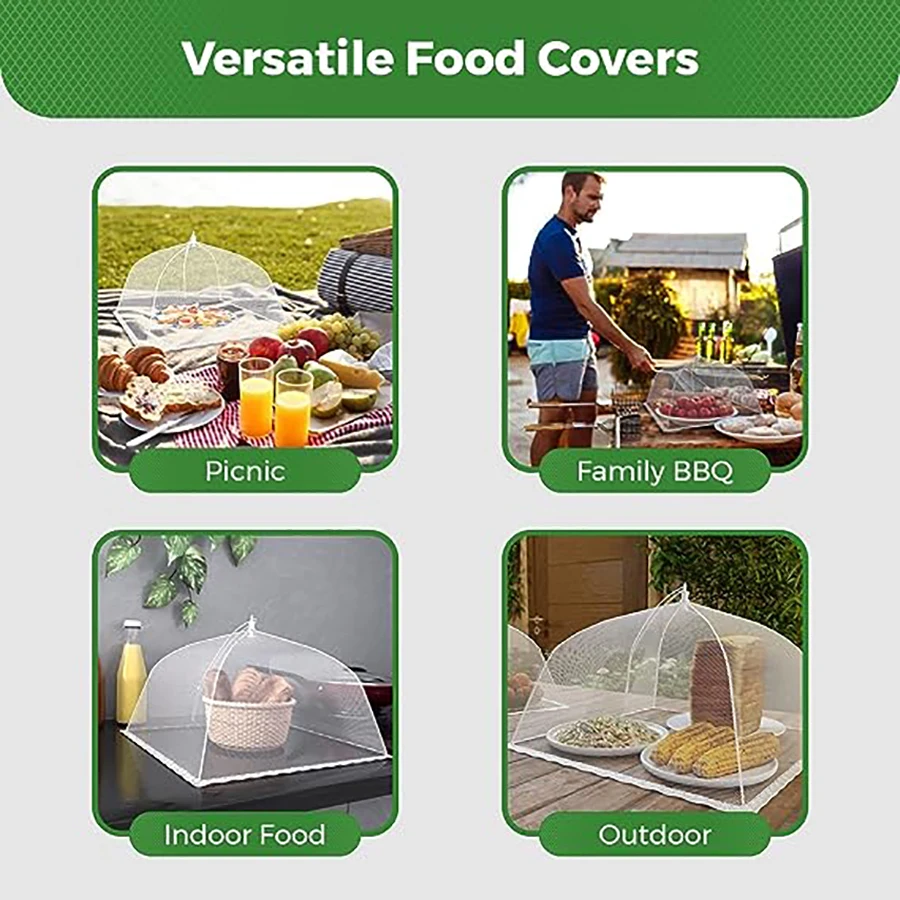 Pop-Up Mesh Food Covers 3