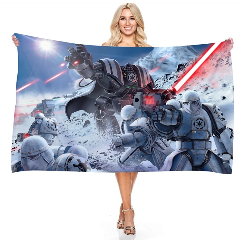 Star Wars microfiber beach towel 