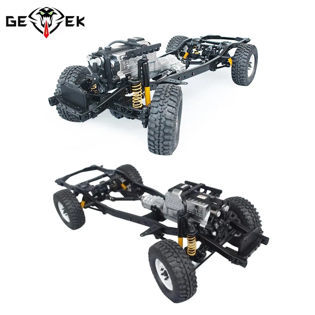 RCRUN /RUN80 1/10 スケールモデル RCRUN RUN80 1/10 RC Crawler LC80 Chassis Kit with Adjustable