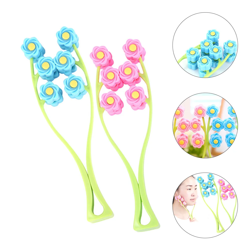 

2pcs Face Massage Roller Facial Roller Anti Aging Roller Wrinkles Massager