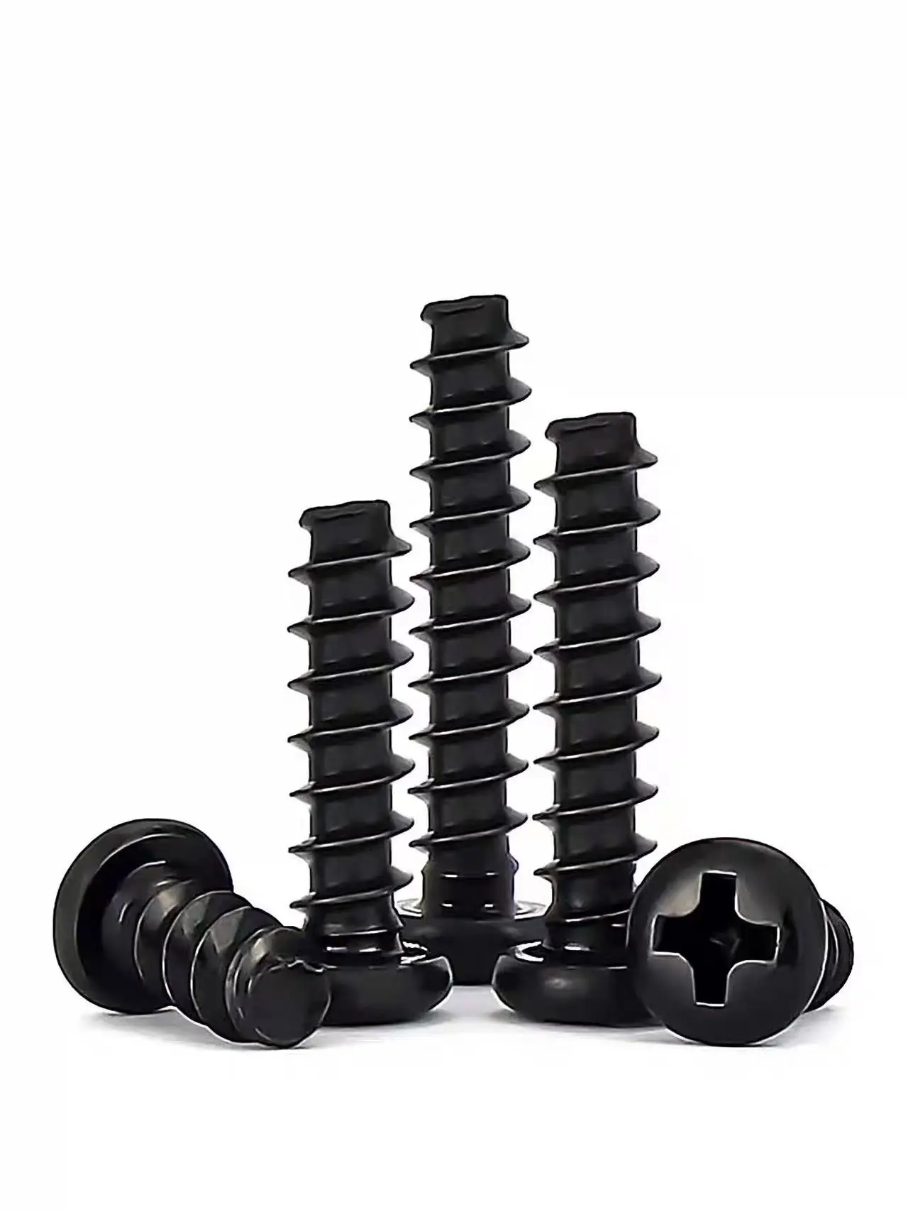 PB pan head electronic micro screws Phillips flat tail self-tapping phone computer screw M1-M4