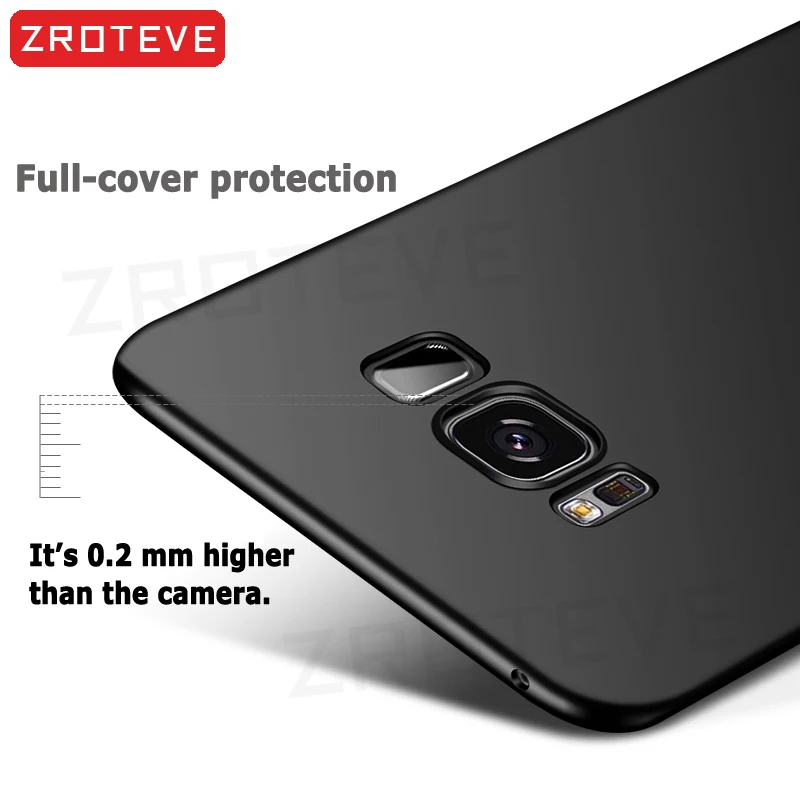 Phone Case For Samsung Galaxy S8 S9 Cases ZROTEVE Slim Coque for Samsung S8 S9 Plus Phone Case Hard PC Cover for S 8 S 9 Plus Funda phone case leather phone case phone protector cover magnetic case magsafe case