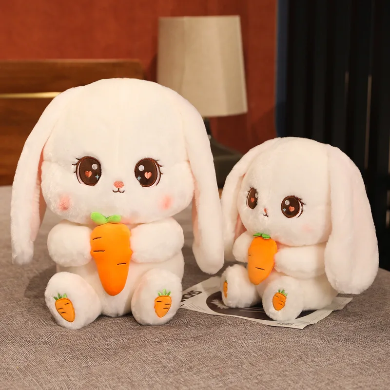 Kawaii Bunny Carrot Long Ears Plush XL (50cm)