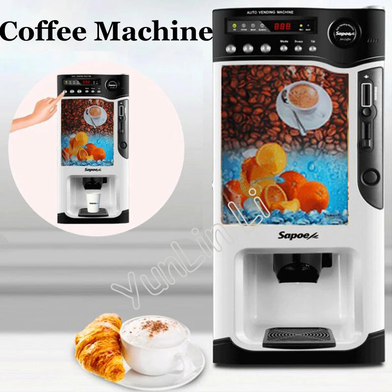 Auto Vending Coffee Machine Hot and Cold Milk Tea Machine 220V