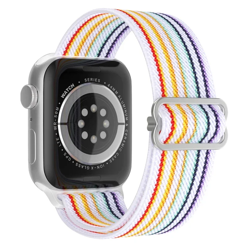 Elastic Braided Nylon Strap