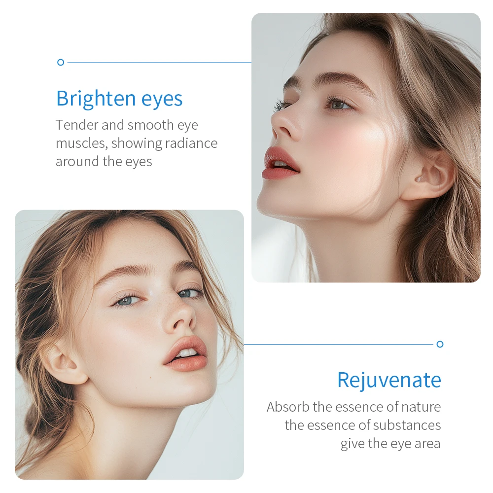 SADOER Hyaluronic Acid Eye Cream Anti Dark Circles Wrinkles Moisturizing Anti-aging Creams Eyes Skin Care