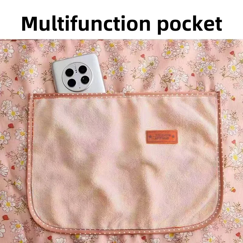 Breathable Polyester Apron with Pocket for Kitchen Cooking