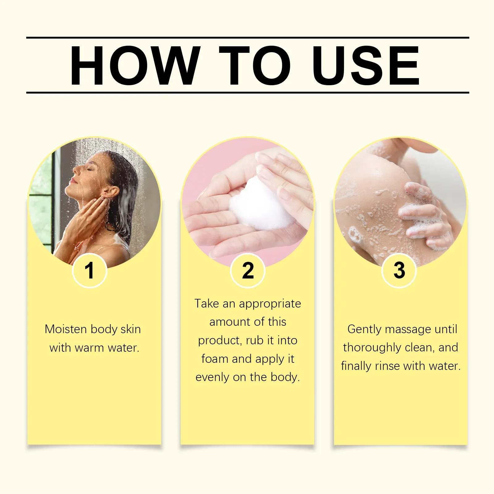 Sulfur Refreshing Shower Gel Deep Cleansing Oil Control Moisturizing Soothing Brightening Skin Improve Rough Skin Body Care