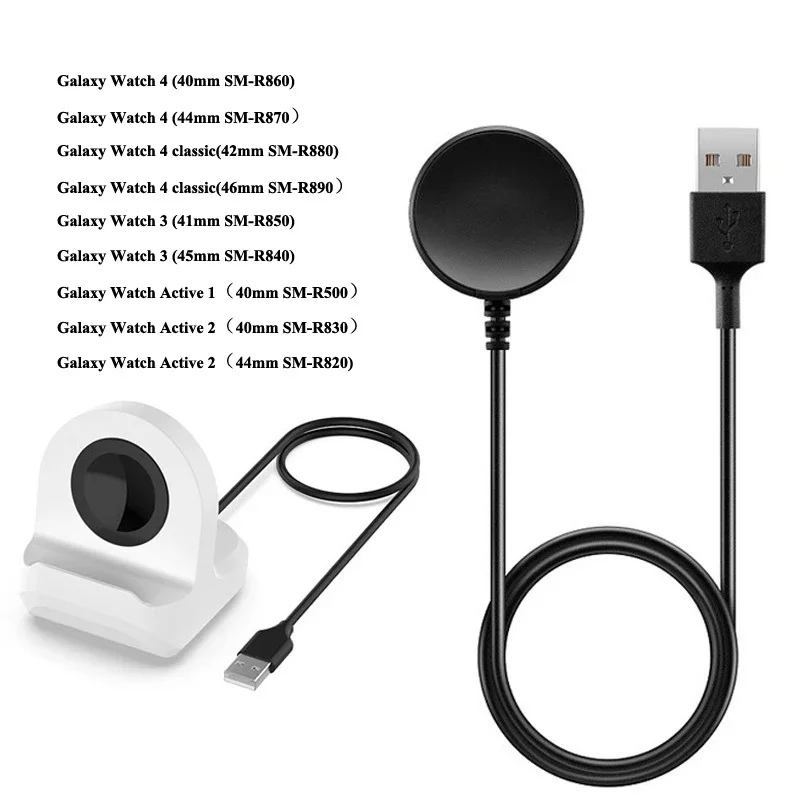 Charger Stand Samsung Galaxy Watch 6 Classic 47mm 43mm Charging Cable Galaxy Watch 5 Pro 44mm 40mm Stand Dock Bracket