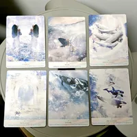 Salt Water Oracle Deck 10.4*7.3cm 55 Pcs Oracle Cards Help Clarify The World Around You Through A Deeper Perspective 1