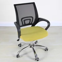 1pc Jacquard Office Chair Cover Computer Swivel Seat Cover Modern Elastic Chair Slip Washable Slipcovers Removable Dust Cover 1
