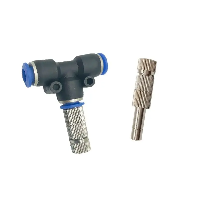 Nebulizzatore A Bassa Pressione Ugello A Collegamento Rapido 0.1-0.6Mm Nebulizzatore Spray Spruzzatore Di Raffreddamento Da Giardino Con Filtro 20 Pez