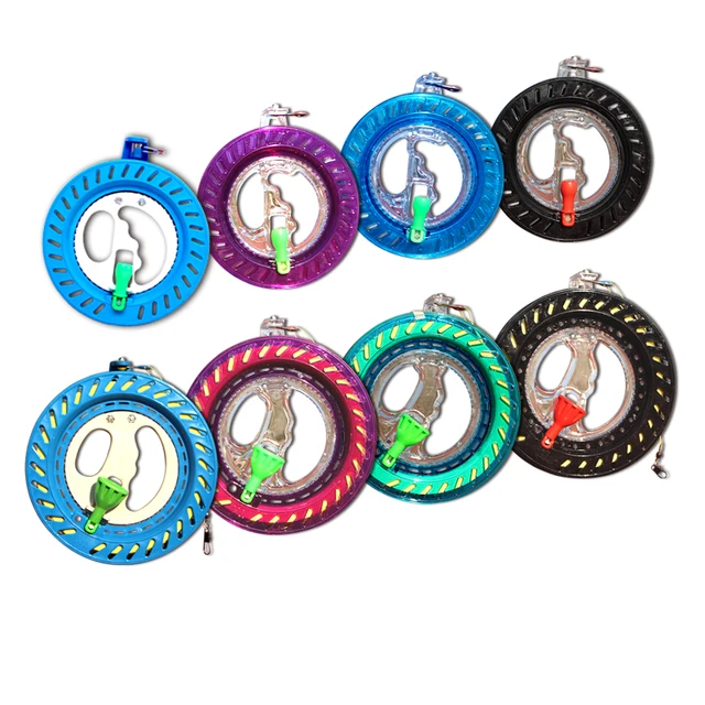 free shipping children kite reel abs kite wheel outdoor game fun toys kite string line parafoil adults kite flying paraglider 1