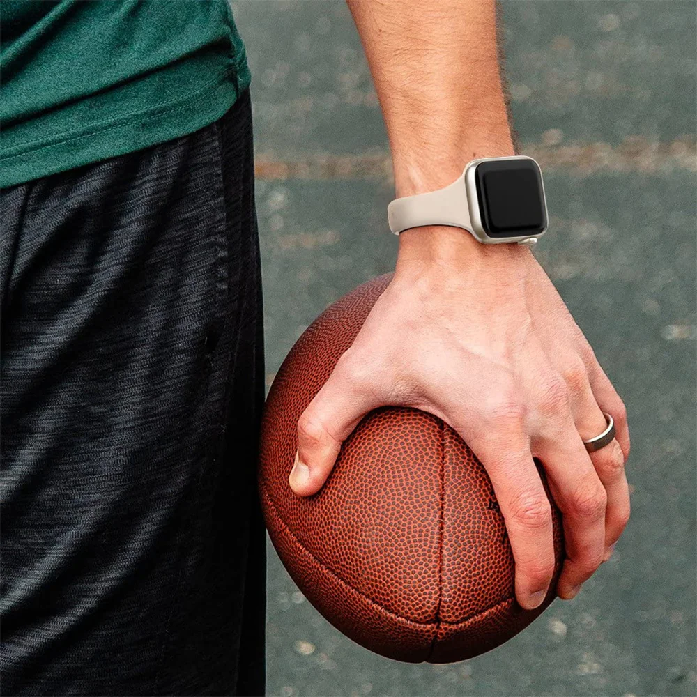 Slim Starlight Sport Silicone Watch Band Collection