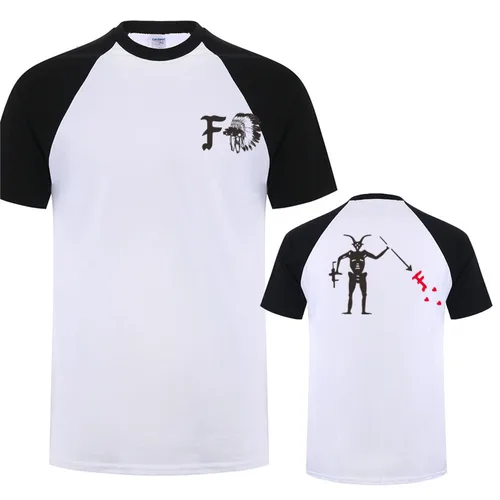 Forward Observations 그룹 Men T Shirt 여름 Crew Neck FOG Death Skeleton Satan Tshirts Man Clothing Tops LH-417 4