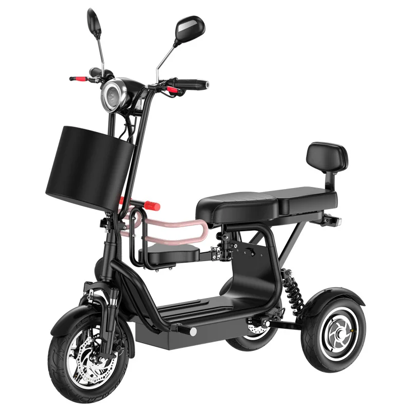 Electric Tricycles Two Seats Electric Tricycle Three Wheel Tricycle For Adults