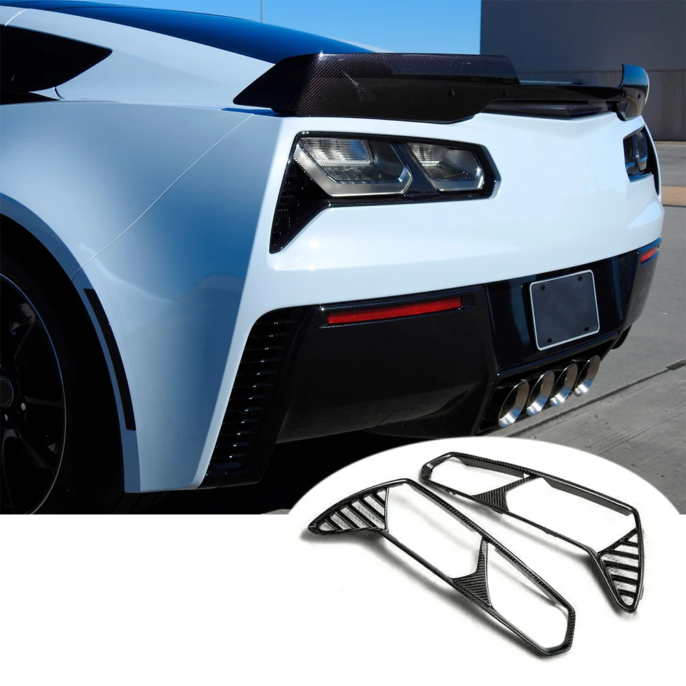 

Задсветильник фара из сухого углеродного волокна для Chevrolet Corvette C7 2014-2016, светильник РА, аксессуары для тюнинга внешней части автомобиля, боди