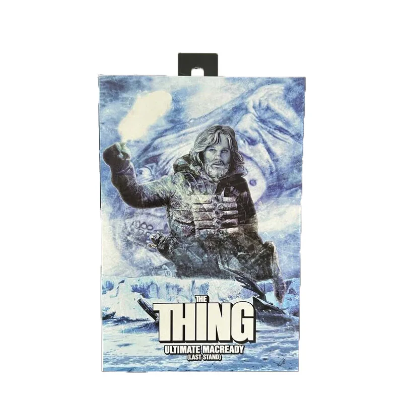 thumbnail image 1 of Figura de acción NECA The Thing Ultimate MacReady Last Stand, película de terror clásica, modelo de recuerdo coleccionable de edición limitada, 1 of 4