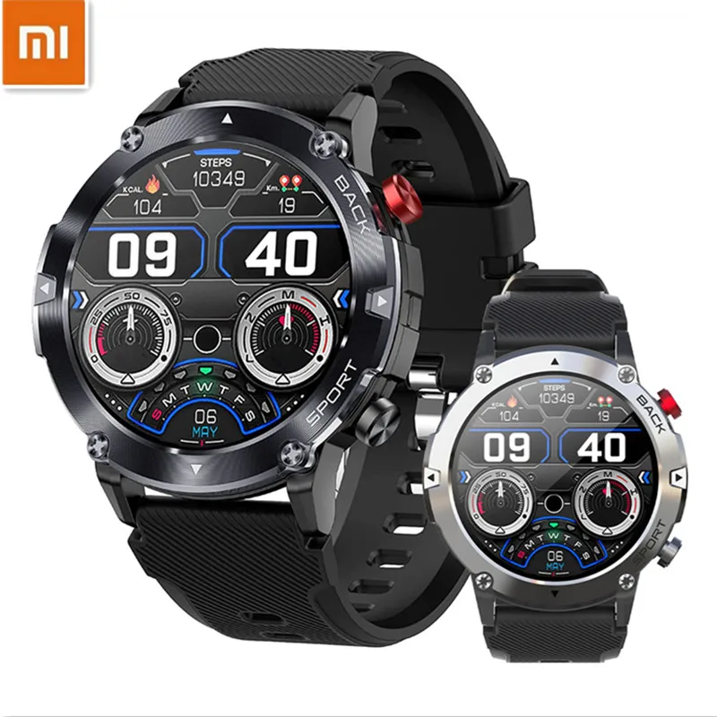 Xiaomi New C21 Smart Watches Risposta Al Telefono Scattare Foto Musica Meteo Impermeabile Sport Multifunzione Smart Watch Men