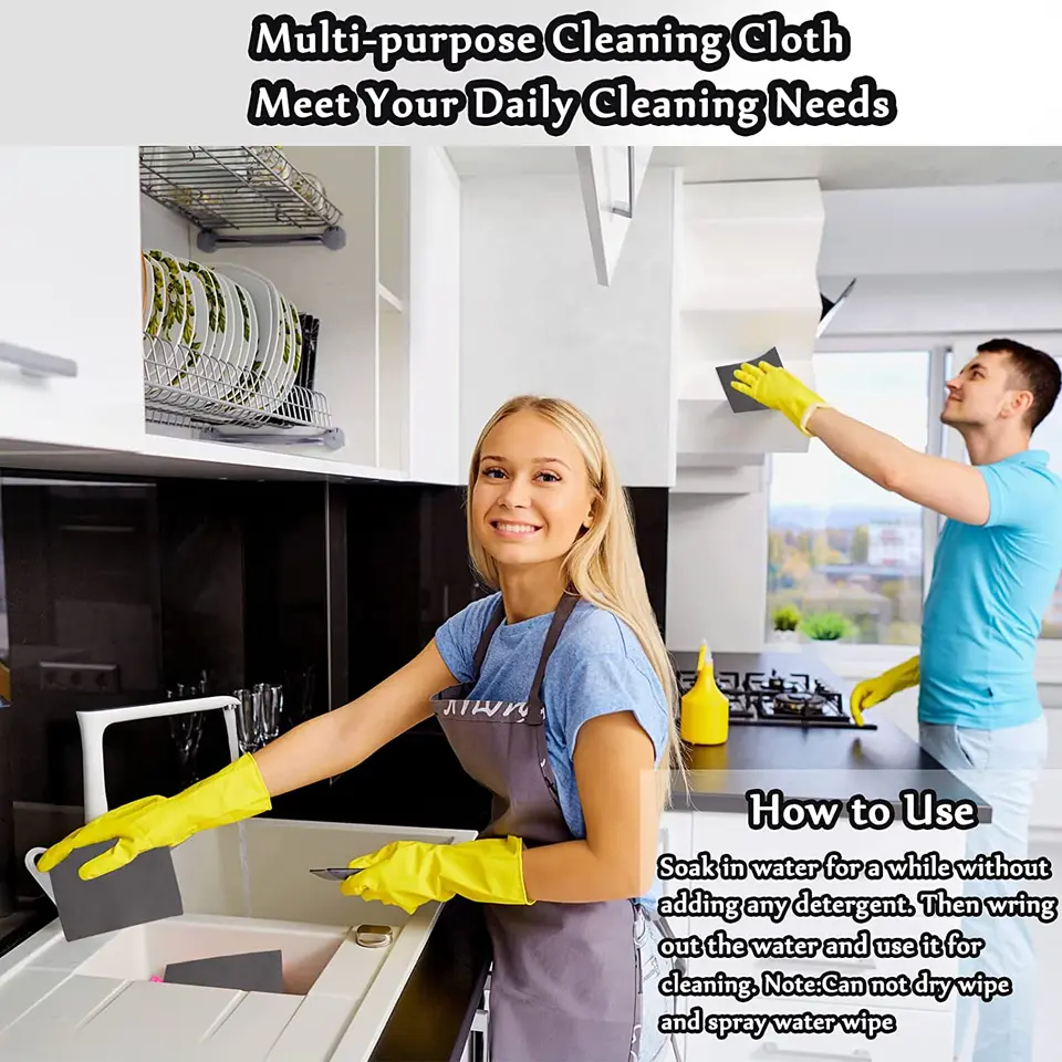 YTXOX Chiffon De Nettoyage Magique épais, Multifonction Et Réutilisable