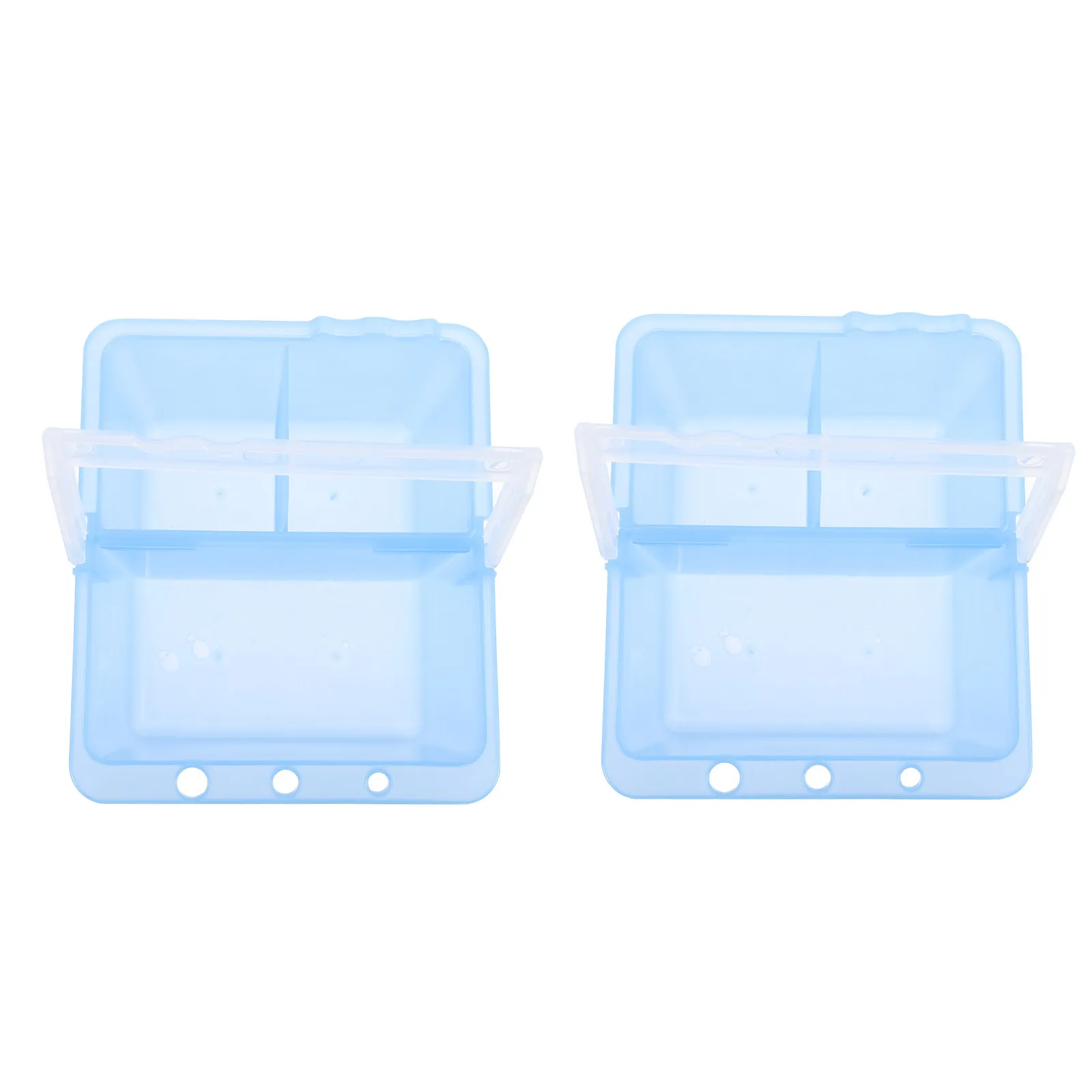 2Pcs 아티스트 페인트 브러시 분지 플라스틱 세척 버킷 페인팅용 튼튼한 브러시 클리너 혼합 물통 페인팅 문구용품