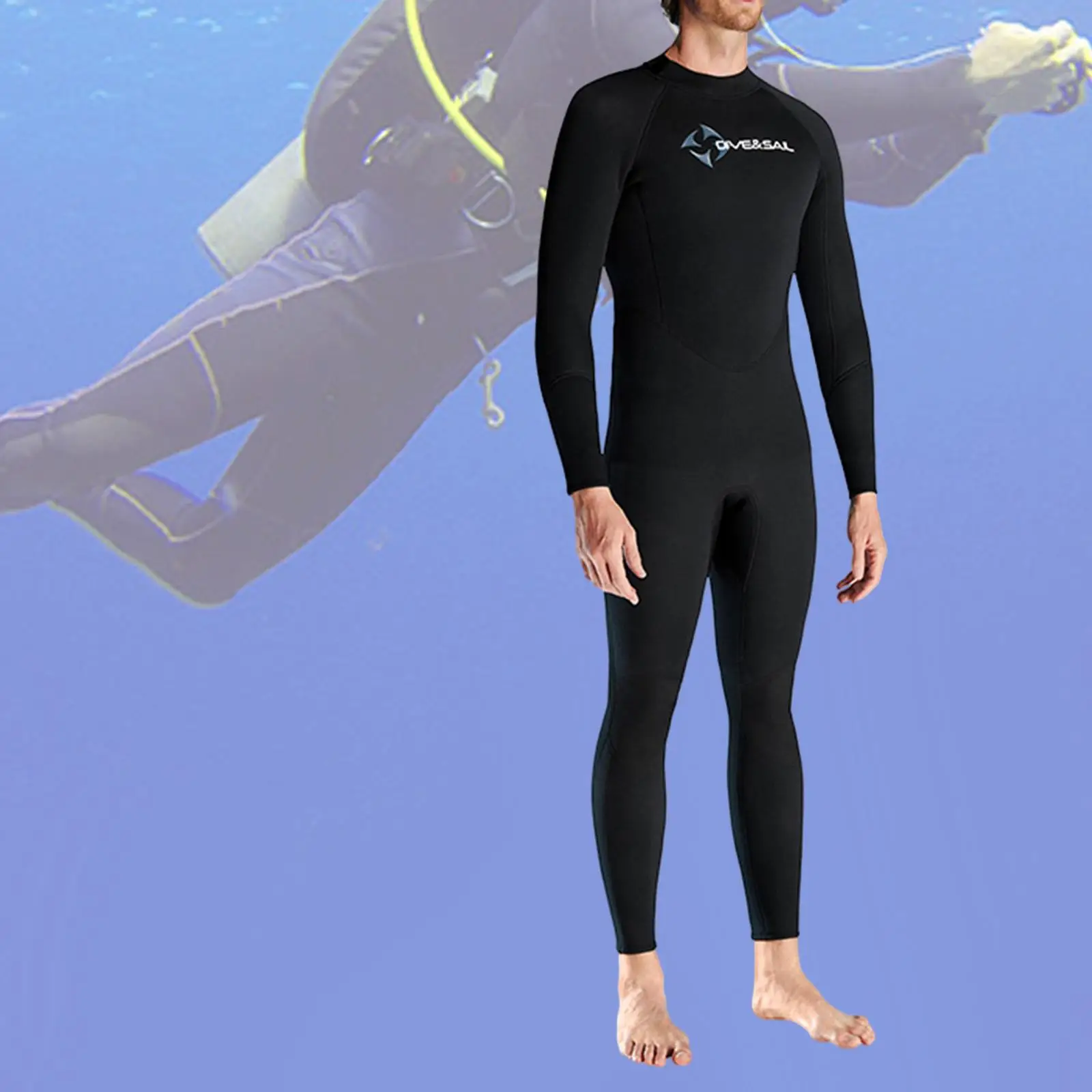 Mens Wetsuits 1.5mm Neoprene Wet Suit Beachwear Scuba Diving