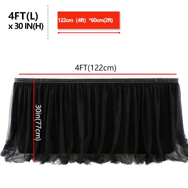 4FT black