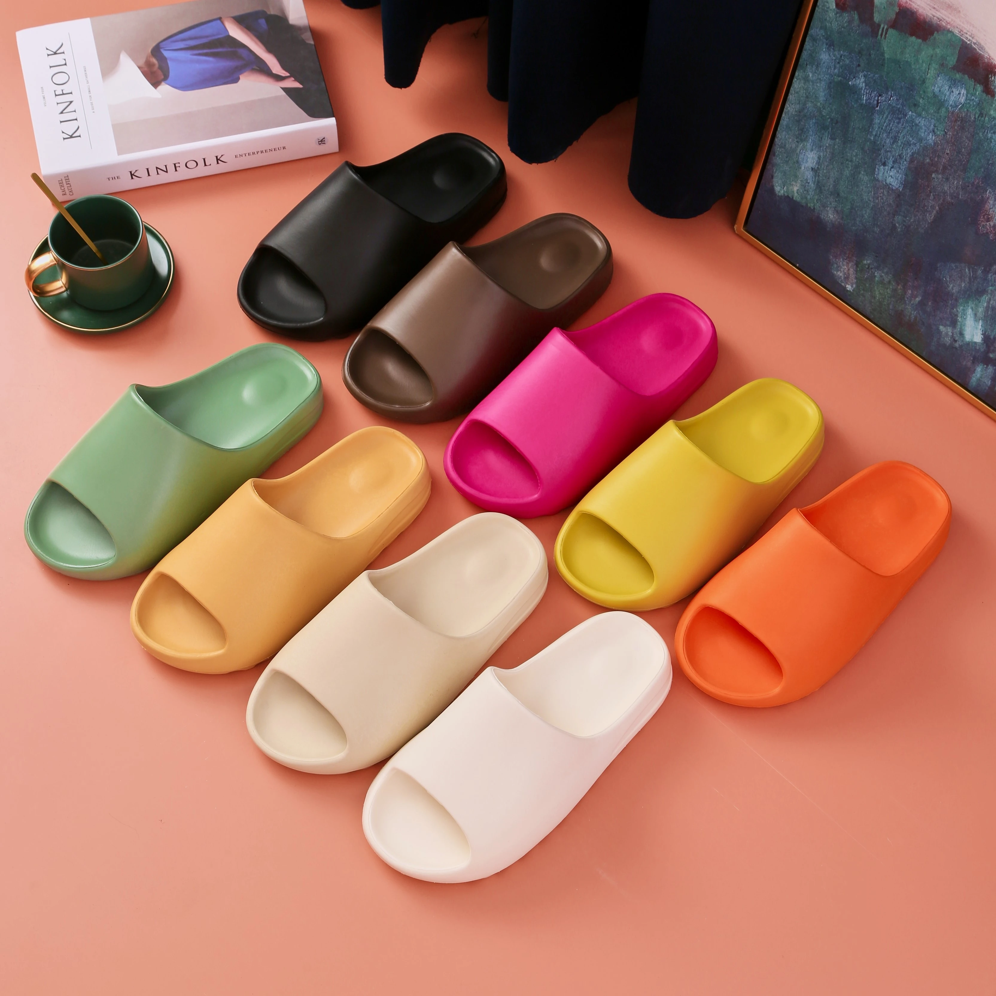 Mens Pillow Slippers Pillow Slides Slippers Pillow Slides Men