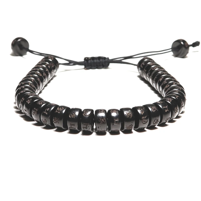 Natural Wooden Meditation Bracelet for Men