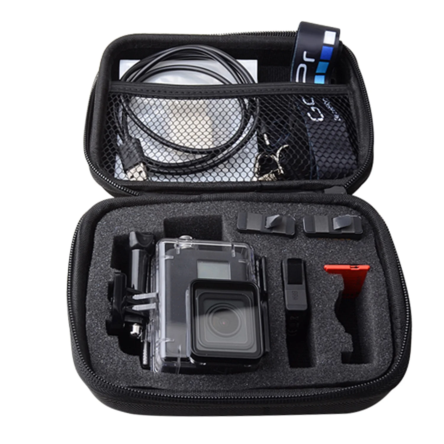 Gosear Waterproof Carry Storage Case Cover Bag Shell for GoPro Go Pro