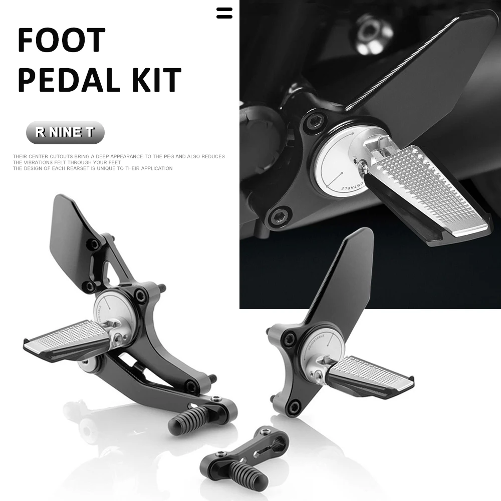 

Front Foot Peg Pedal Bracket For BMW R NINE T R9T RNINET RnineT 2021 2022 2023 Motorcycle Accessories CNC Footrest Equipment