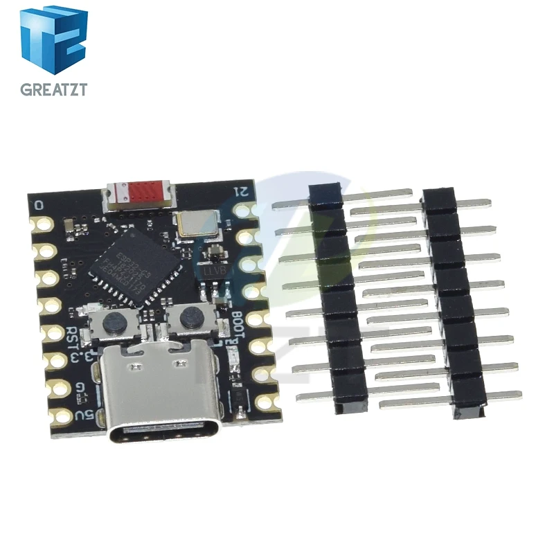 GREATZT ESP32-C3 บอร์ดพัฒนา ESP32 ซุปเปอร์มินิบอร์ดพัฒนา ESP32 บอร์ดพัฒนาอินเตอร์เน็ตไร้สายบลูทูธสำหรับอาร์ดูโน่