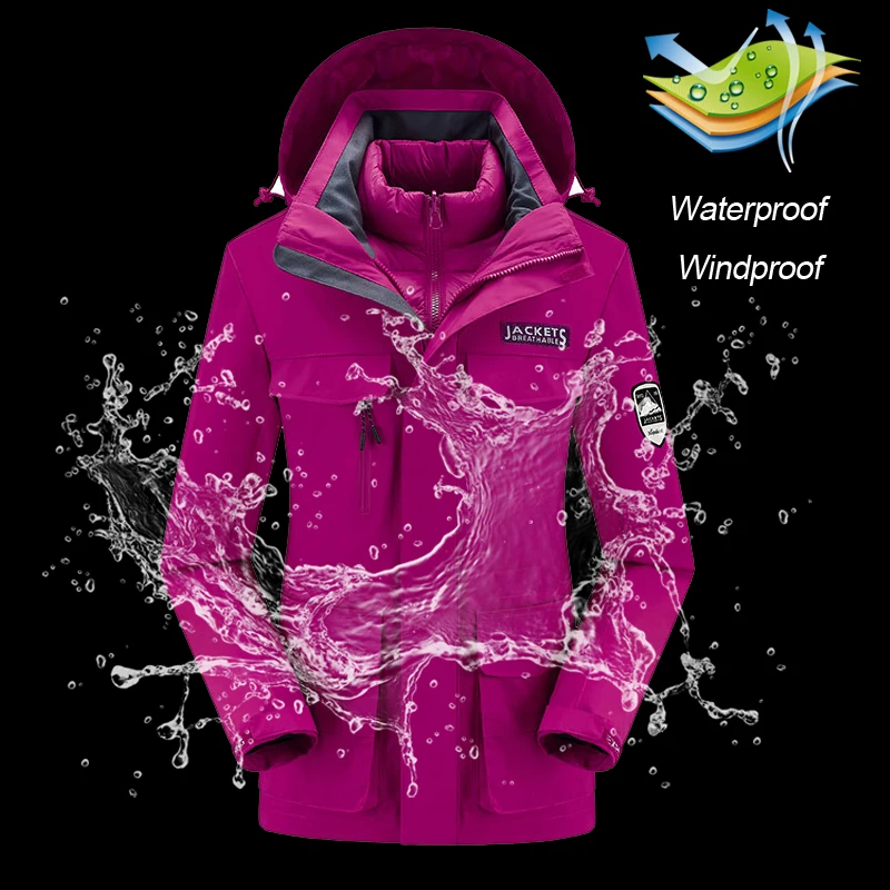 Ski Suit Women Winter Skiing Snowboarding Clothes Thick Warm Waterproof Ski Down Jackets Outdoor Snow Jacket For Women Brand winter jacket,ski jacket
