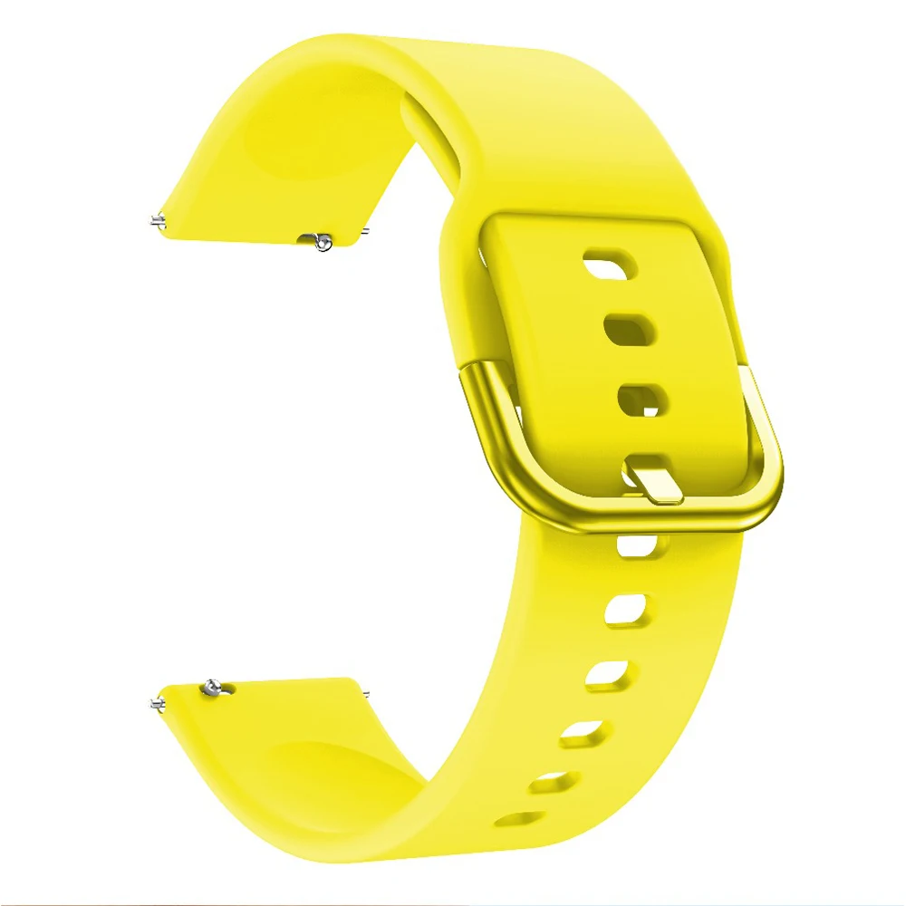 Silicone Sport Wristband - 20mm Soft Strap