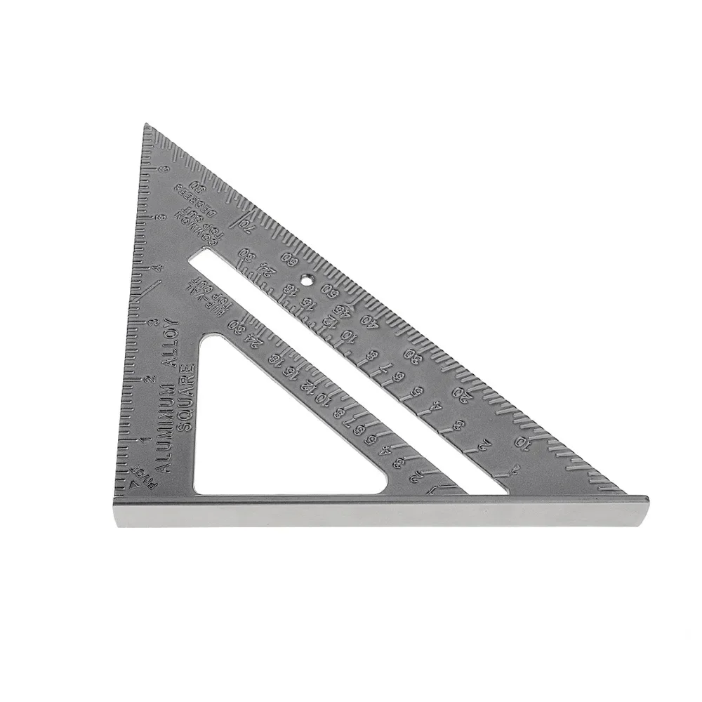 Triangle Rule 90 Degree Thickening Angle Rule Aluminum Alloy Carpenter Measurement Square Ruler Layout Tool Measurement Tool triangle ruler,angle measuring ruler,carpentry square,angle ruler,measurement ruler,angle measuring tool