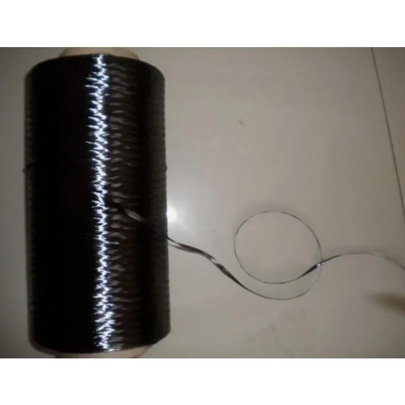 6K 3500MPa Carbon Fiber tow Continuous filament Yarn thread tape