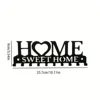 Wall - Mounted "Sweet Home" Key Holder: Keep Your Keys in Order with This Creative Front - Door Key Wall Hook 2