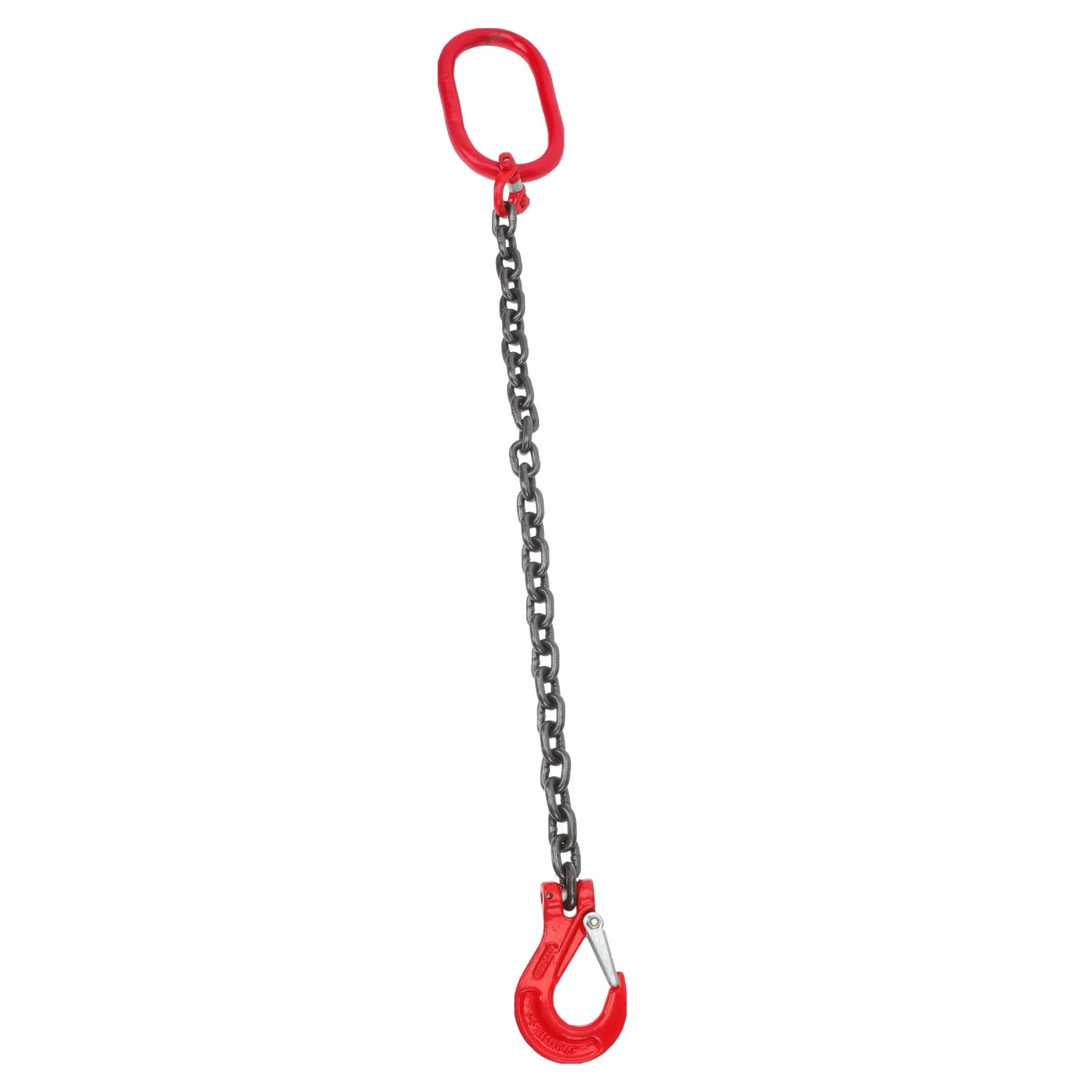 

Lifting Sling Single Leg Chain Slings Heavy Duty Practical with Grab Hook Professional Spreader