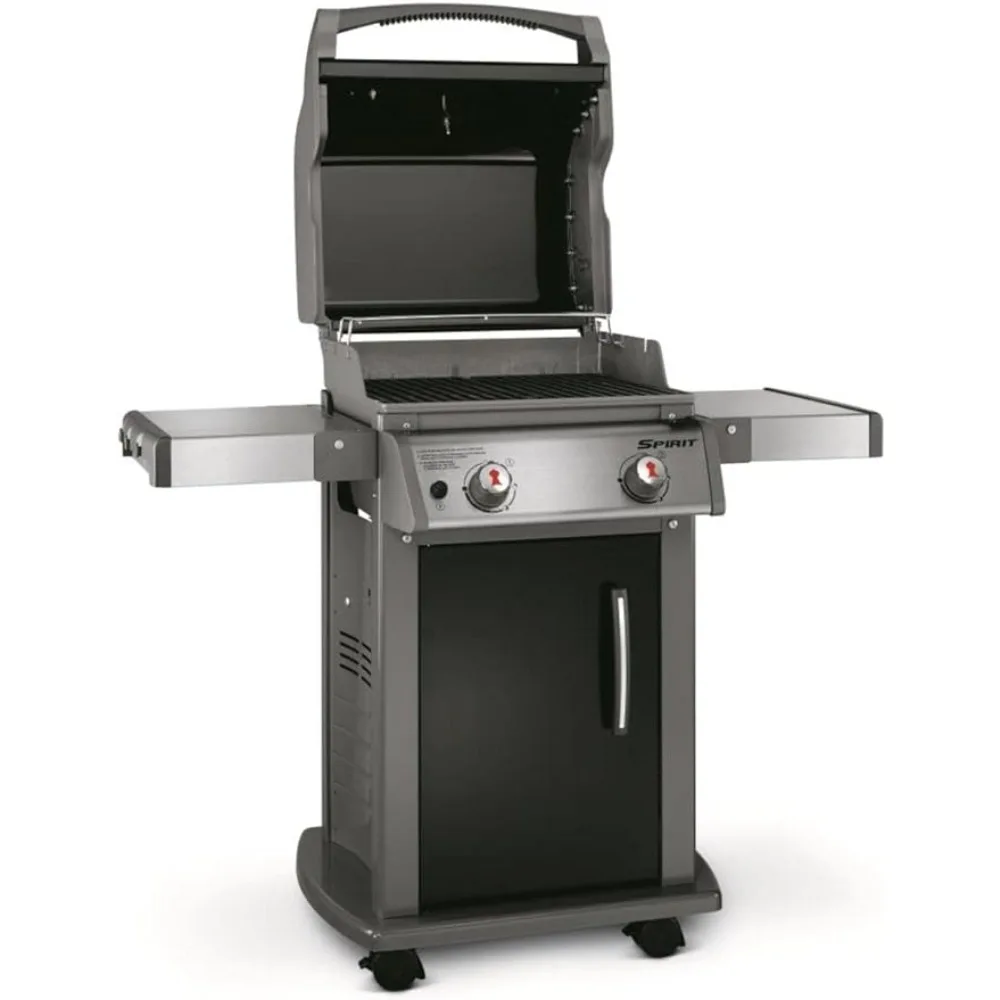 

new Weber Spirit E-210 Gas Grill | Liquid Propane, 2-Burner | Black