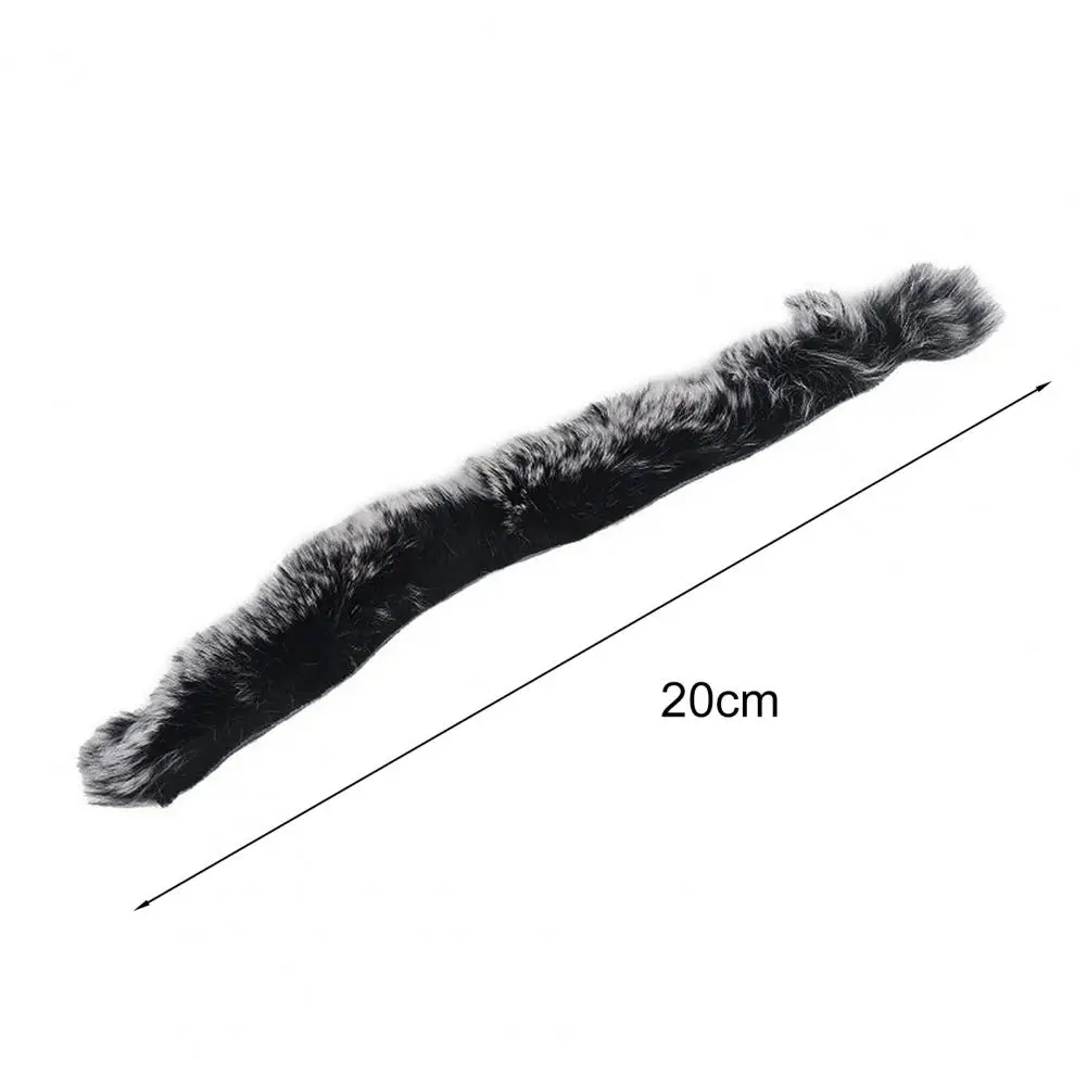 Archery Bow String Silencers Shock Absorption Soft Touch Fuzzy Faux Rex Rabbit Fur String Separator Recurve Traditional H 1 Pair archery bow string thread bowstring material archery bow string wax