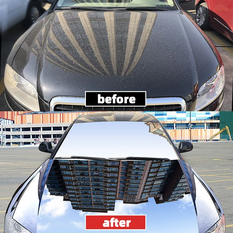 Ceramic Car Coating Quick Polish Wax Hydrophobic Liquid Glass Waterproofing Spray Paint Nano Sealing Auto Detailing HGKJ S6 car coating