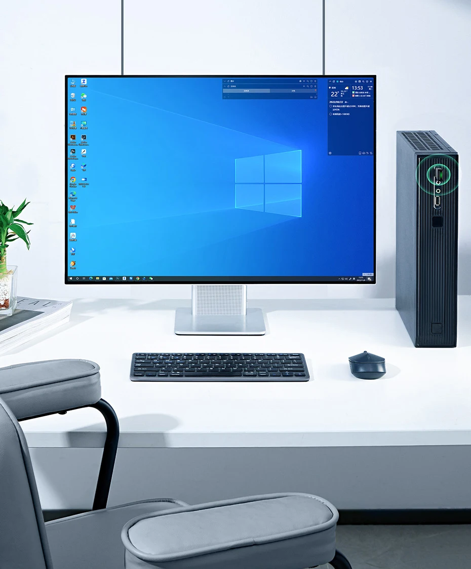 pc falante sem fio mouse teclado música