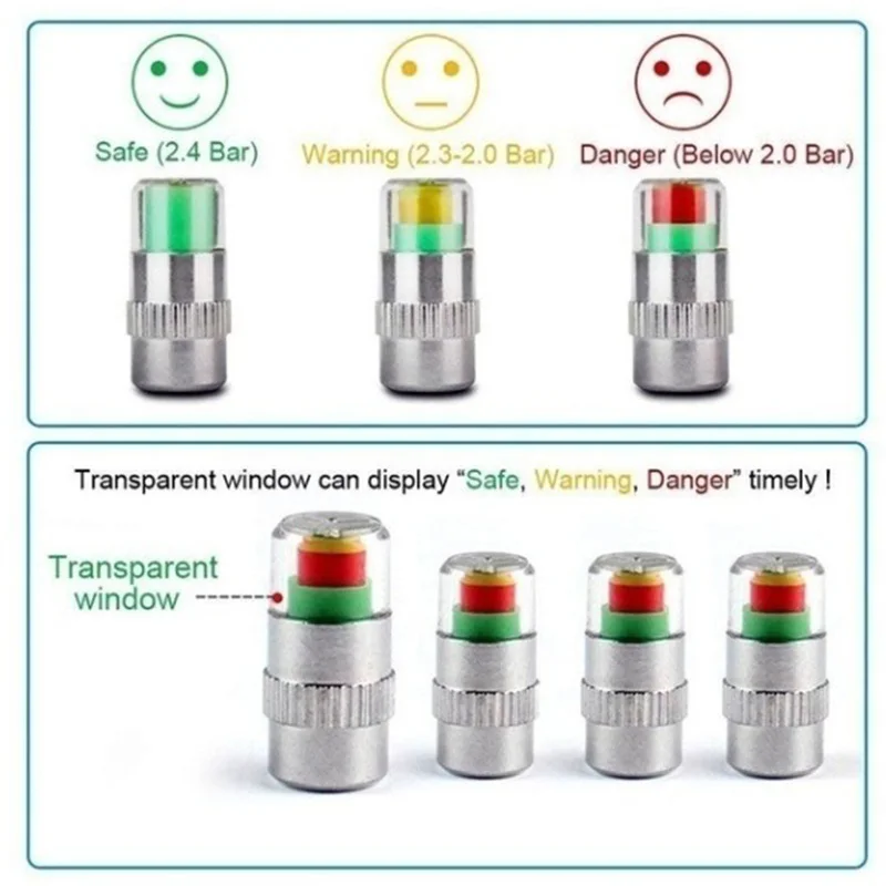 Lot De 4 Bouchons De Valve De Pneu Vélo Aluminium - Rouge Pour Chambre à Air Route VTT
