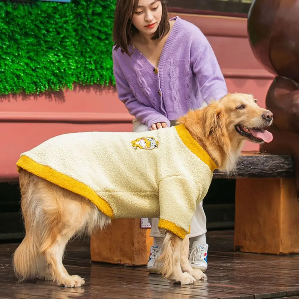 귀여운 3XL-8XL 강아지 옷 따뜻한 애완동물 코트 애완동물 조끼 방풍 의류 ..