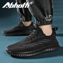 

Abhoth Light Men's Casual Shoes Comfortable Breathable Training Sneakers Non-slip Shock-absorbing High-elastic Sports Shoes 48